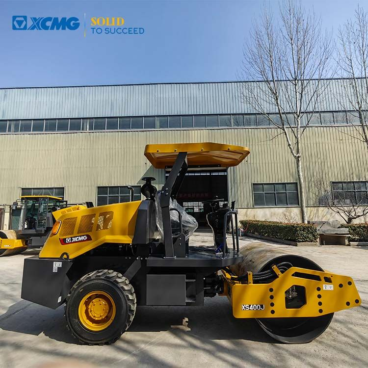 XCMG Official Used 4 Ton Single Drum Vibratory Road Roller Equipment XS400J for Sale